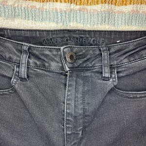 Women’s American Eagle Black High Rise Next Level Stretch Jegging